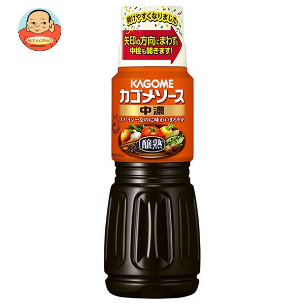 カゴメ 醸熟ソース 中濃 500ml×20本入