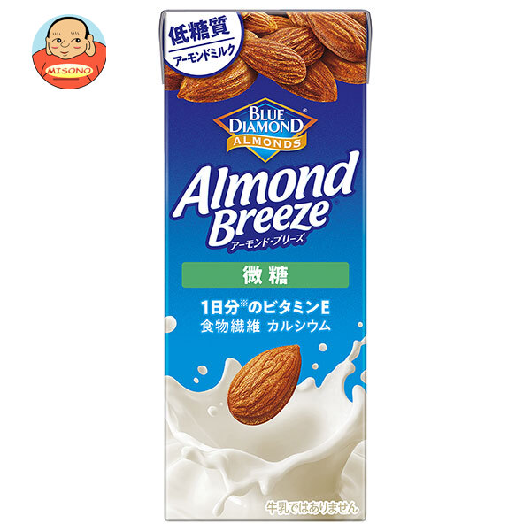 カゴメ アーモンド ブリーズ 微糖 200ml紙パック×24本入