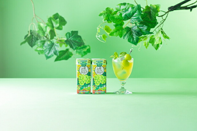 カゴメ 野菜生活100 山梨シャインマスカットミックス 195ml紙パック×24