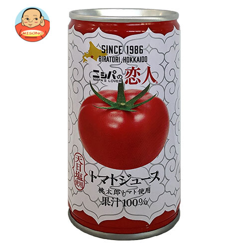 JAびらとり ニシパの恋人 トマトジュース (有塩) 190g缶×30本入