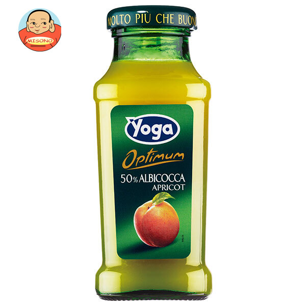 モンテ物産 ヨーガ スッコ ディ アルビコッカ(アプリコット) 200ml瓶×24本入