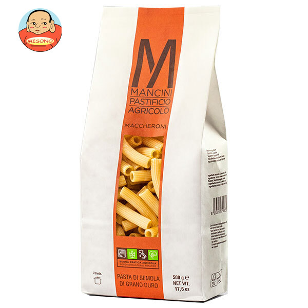 モンテ物産 マンチーニ マッケローニ 500g×12袋入