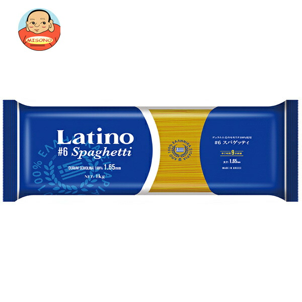 富永貿易 ラティーノ #6スパゲッティ 1kg×12袋入