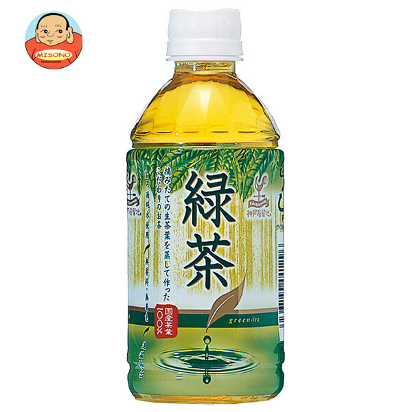 富永貿易 神戸居留地 緑茶 350mlPET×24本入