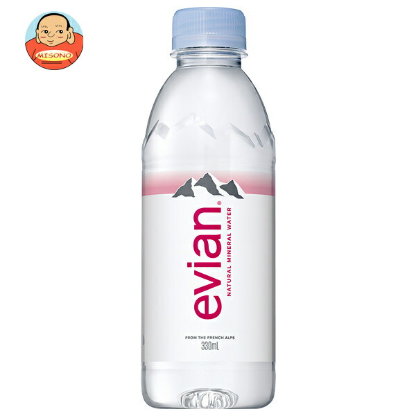 evian (エビアン) 330mlペットボトル×24本入