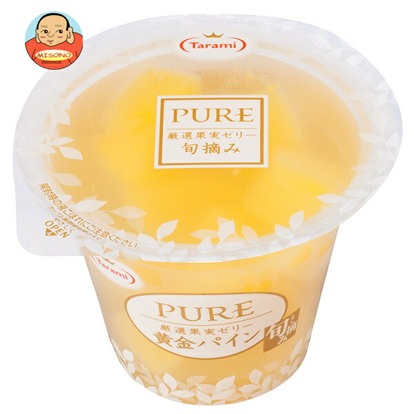 たらみ PURE 黄金パインゼリー 270g×18(6×3)個入