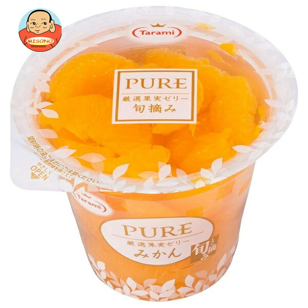 たらみ PURE みかんゼリー 270g×18(6×3)個入