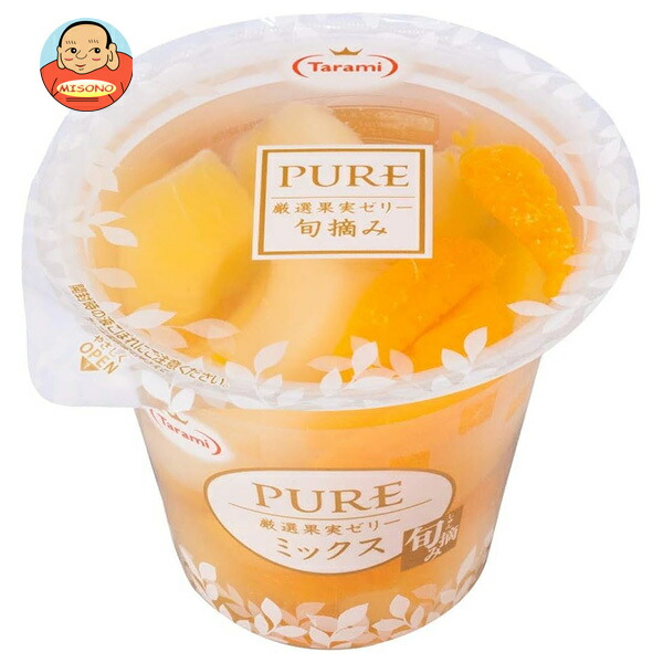 たらみ PURE ミックスゼリー 270g×18(6×3)個入