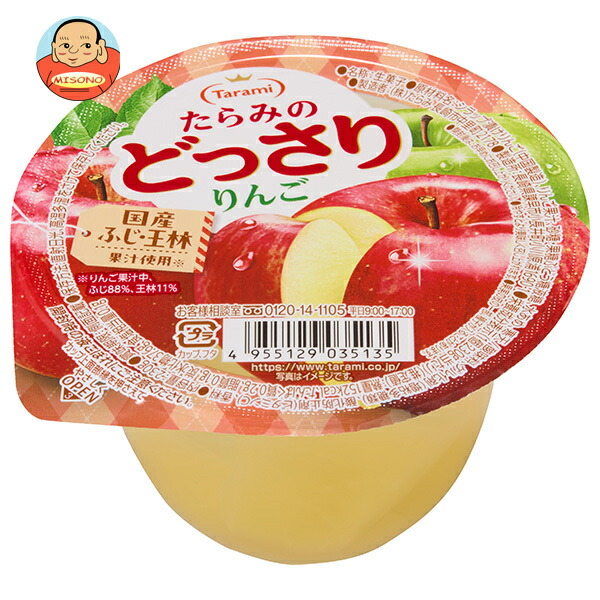 たらみ たらみのどっさり りんご 230g×24(6×4)個入