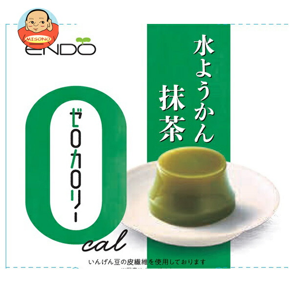 遠藤製餡 ゼロカロリー 水ようかん 抹茶 90g×24個入