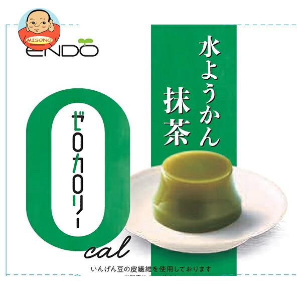遠藤製餡 ゼロカロリー 水ようかん 抹茶 90g×24個入