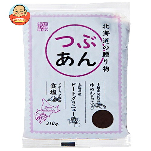 遠藤製餡 北海道の贈り物 つぶあん 310g×12袋入