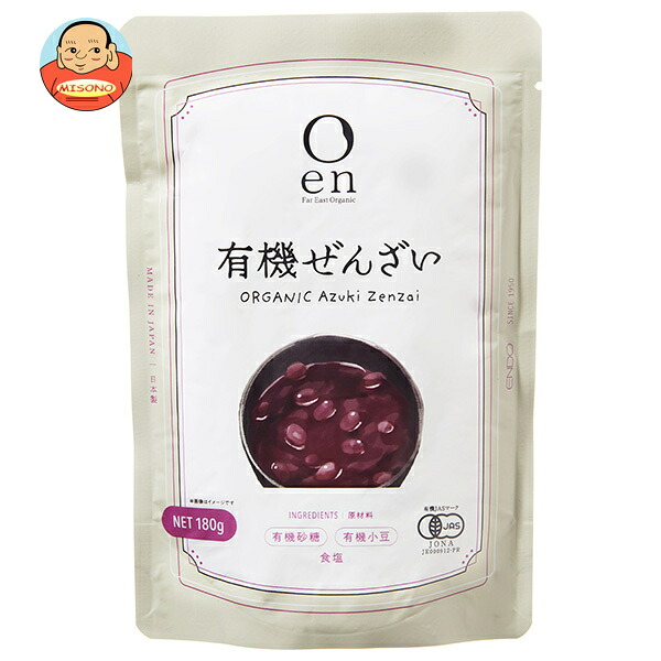 遠藤製餡 en 有機ぜんざい 180g×30(5×6)個入