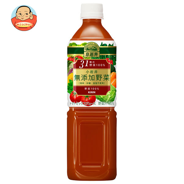 キリン 小岩井 無添加野菜 31種の野菜100% 915gペットボトル×12本入