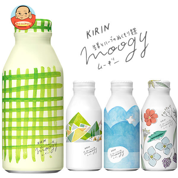 キリン 生姜とハーブのぬくもり麦茶 moogy(ムーギー) ただいまBOX 375gボトル缶×24本入