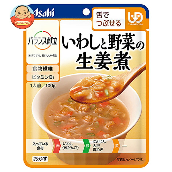 アサヒグループ食品 バランス献立 いわしと野菜の生姜煮 100g×24袋入