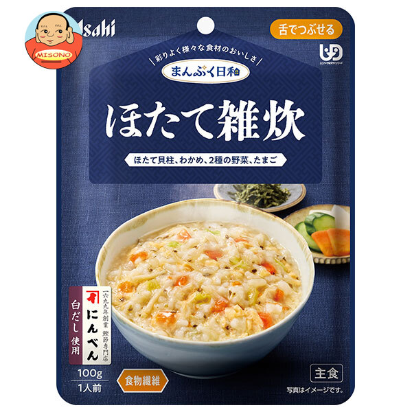 アサヒグループ食品 まんぷく日和 ほたて雑炊 100g×24袋入
