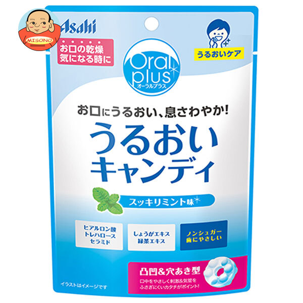 アサヒグループ食品 オーラルプラス うるおいキャンディ(スッキリミント味) 57g×12袋入