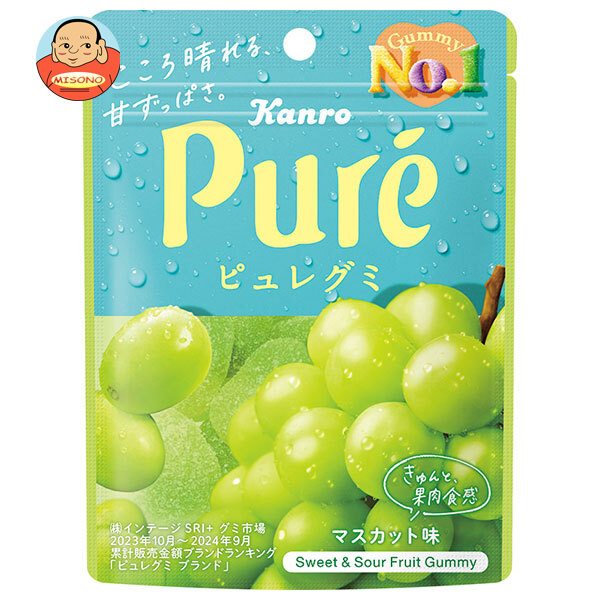 カンロ ピュレグミ マスカット 56g×6袋入