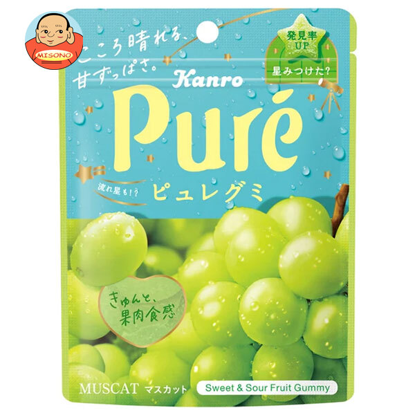 カンロ ピュレグミ マスカット 56g×6袋入