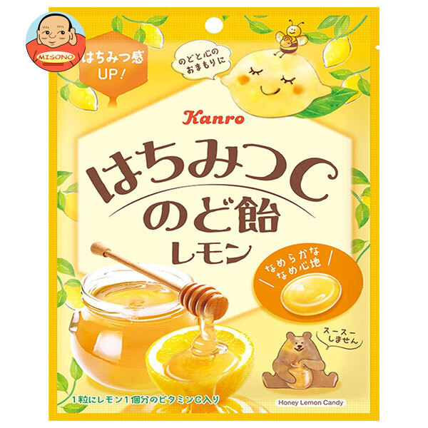カンロ はちみつレモンC のど飴 75g×6袋入