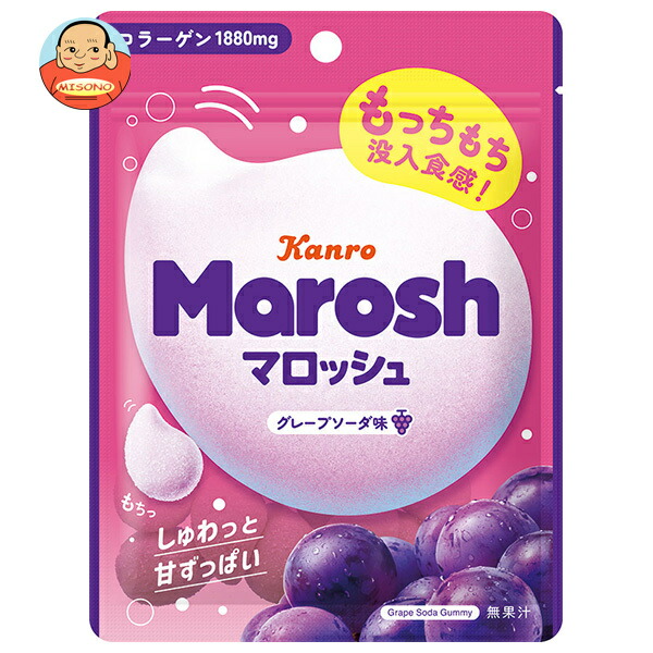 カンロ マロッシュ グレープソーダ味 50g×6袋入