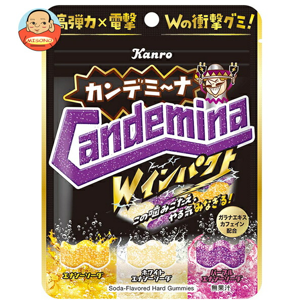 カンロ カンデミーナグミ Wインパクト 72g×6袋入