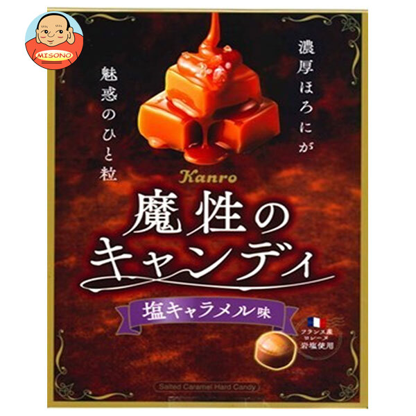 カンロ 魔性の 塩キャラメル キャンディ 65g×6袋入