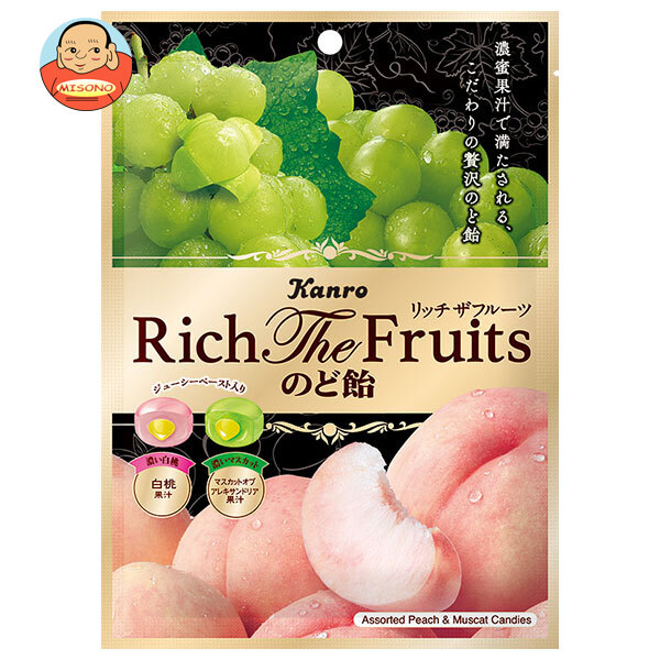 カンロ リッチザフルーツ のど飴 58g×6袋入