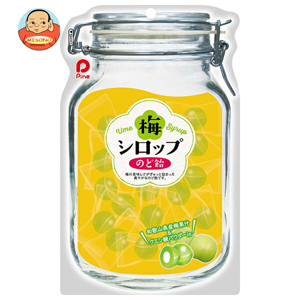 パイン 梅シロップ のど飴 80g×6袋入