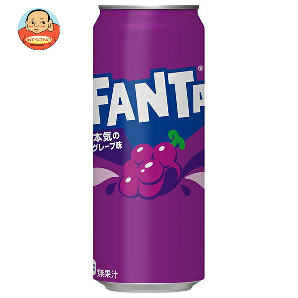 コカコーラ ファンタ グレープ 500ml缶×24本入