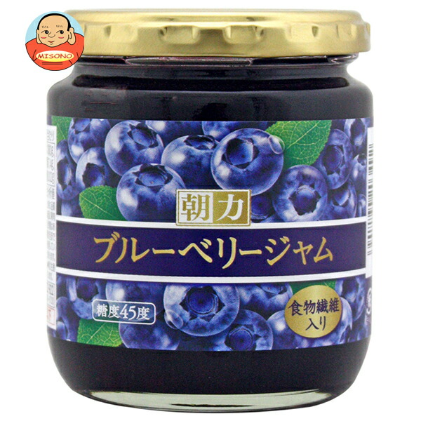 旭フレッシュ モーニングパワー ブルーベリージャム 250g瓶×12個入