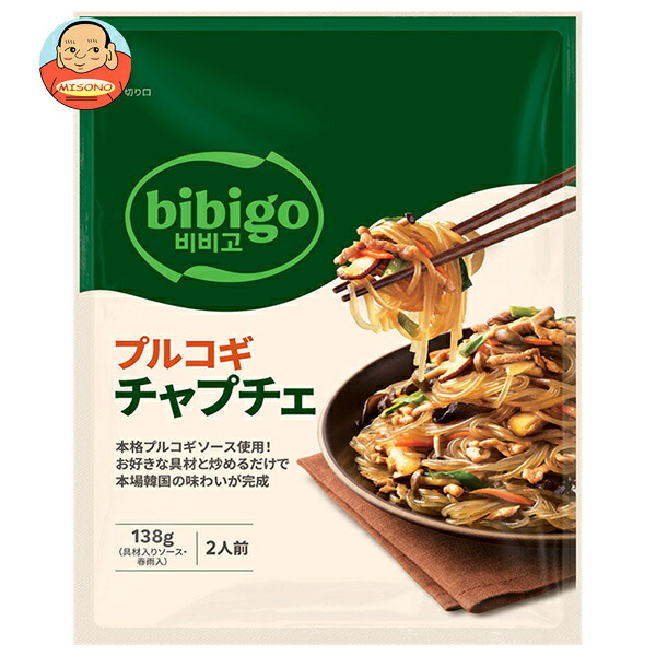 CJジャパン bibigo ビビゴ プルコギチャプチェ 138g×14袋入
