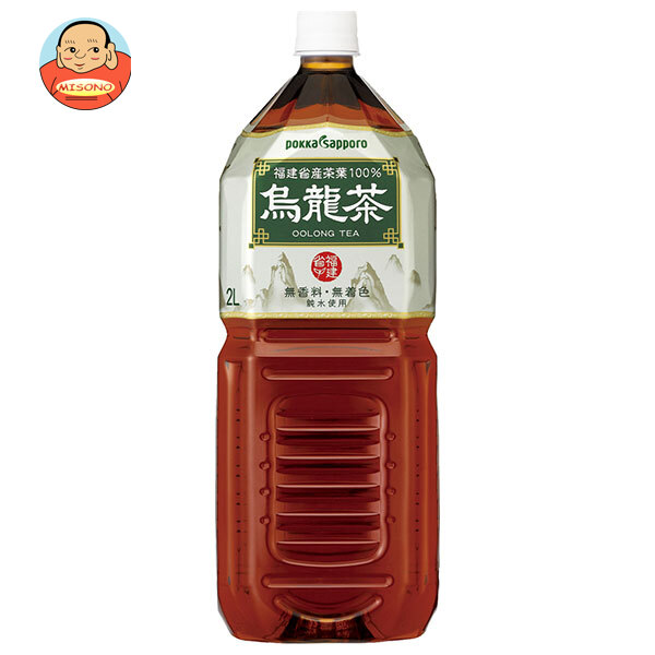 ポッカサッポロ 烏龍茶 2Lペットボトル×6本入｜ 送料別