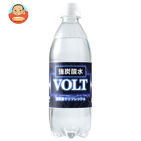 サーフビバレッジ VOLT 強炭酸水 500mlペットボトル×24本入