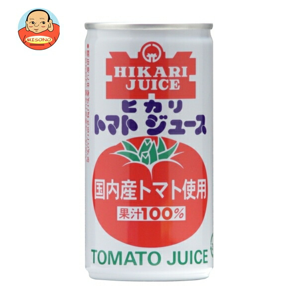 光食品 国産 シーズンパック トマトジュース 有塩 190g缶×30本入