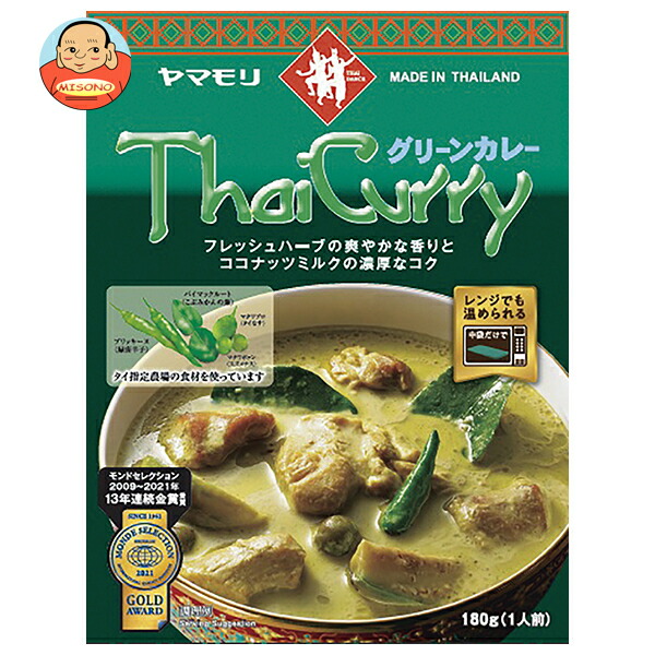 ヤマモリ タイカレーグリーン 180g×5箱入