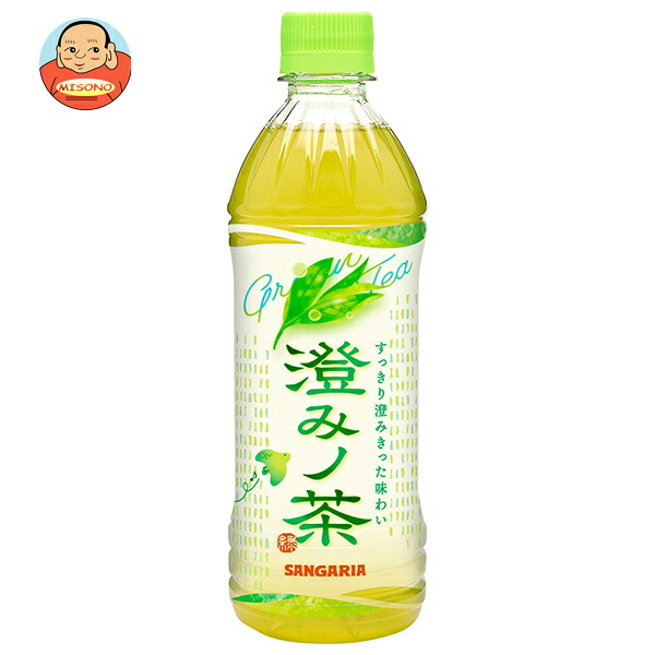 サンガリア 澄みノ茶 500mlペットボトル×24本入