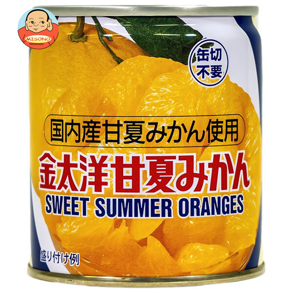 太洋食品 国内産 甘夏みかん 210g缶×24本入