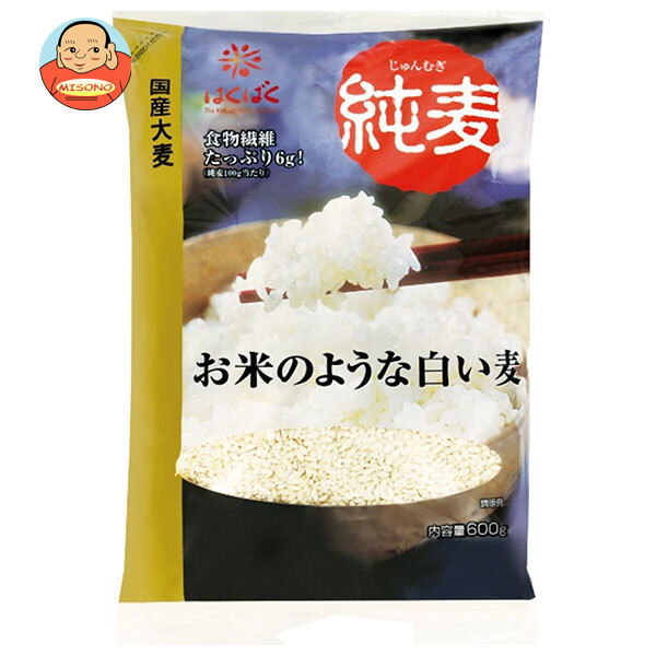 はくばく 純麦 600g×8袋入