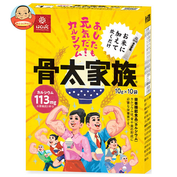 はくばく 骨太家族 100g(10g×10袋)×12袋入
