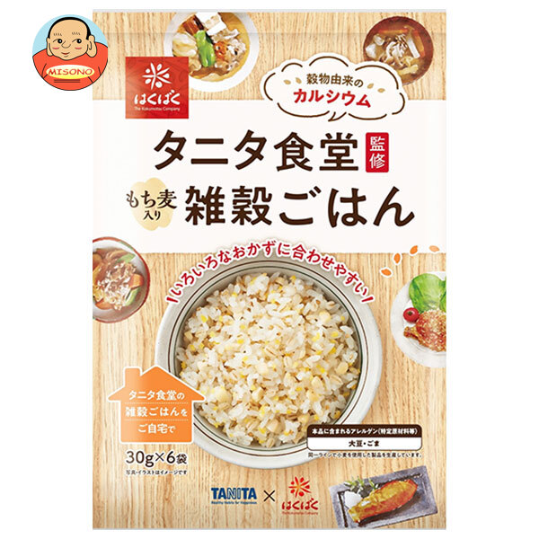 はくばく タニタ食堂監修雑穀ごはん 180g×6袋入