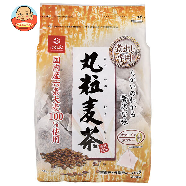 はくばく 丸粒麦茶 30袋×12袋入