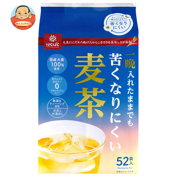 はくばく 苦くなりにくい 麦茶 416g×12袋入