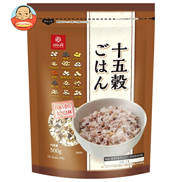 はくばく 十五穀ごはん 500g×6袋入
