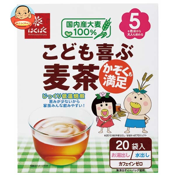 はくばく こども喜ぶ麦茶 160g×12箱入