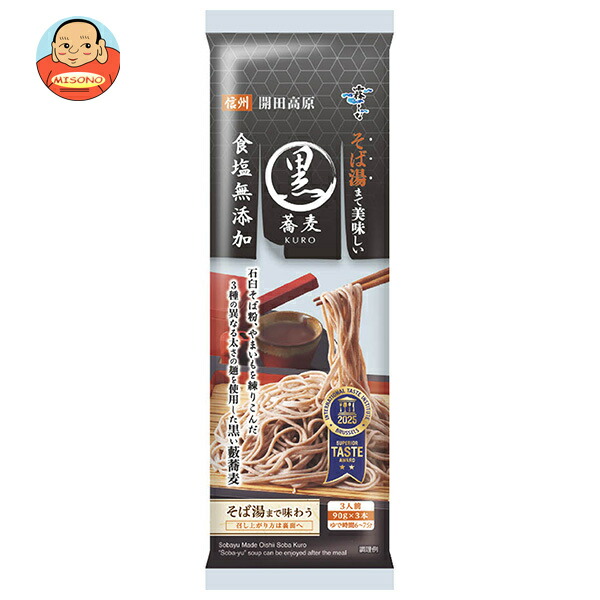 はくばく そば湯までおいしい藪蕎麦 黒 270g×10袋入