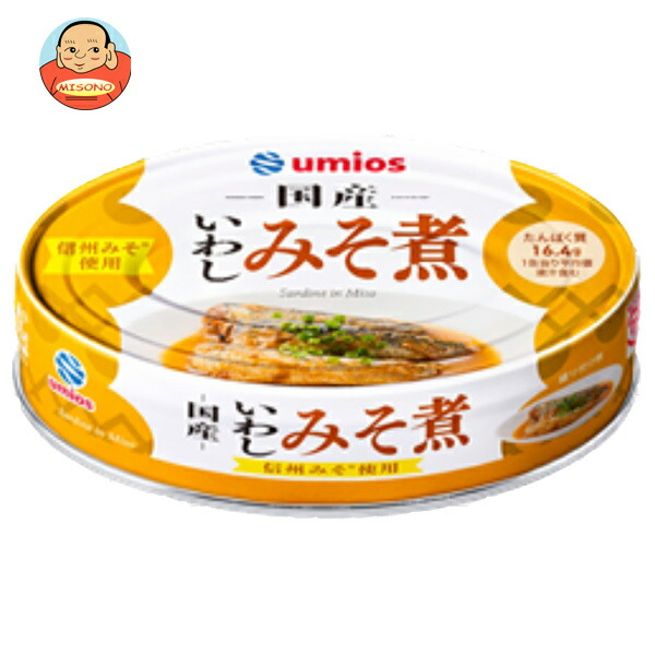 Umios いわしみそ煮 100g×30個入
