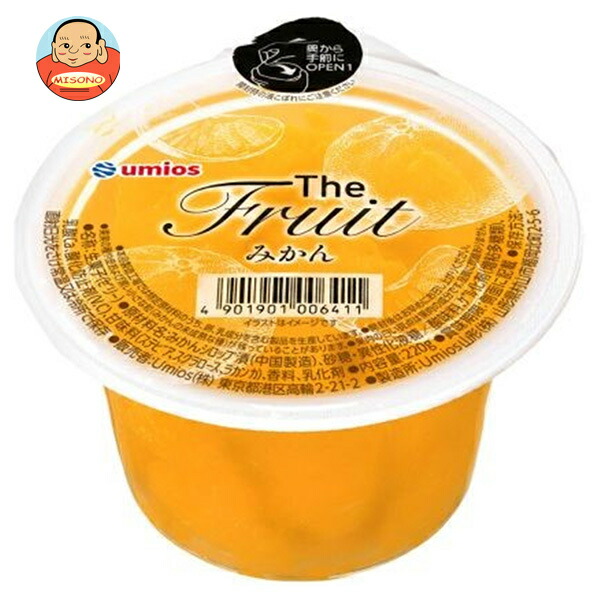Umios The Fruit(ザ フルーツ)みかん 220g×24(6×4)個入