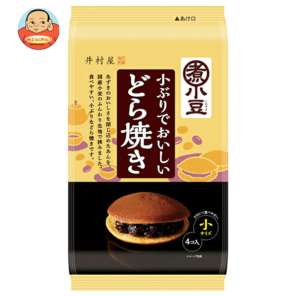井村屋 小ぶりでおいしいどら焼き 4個×16袋入